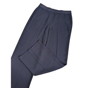 Boden Navy Blue Marlin Wide Leg Trouser Pants 10R